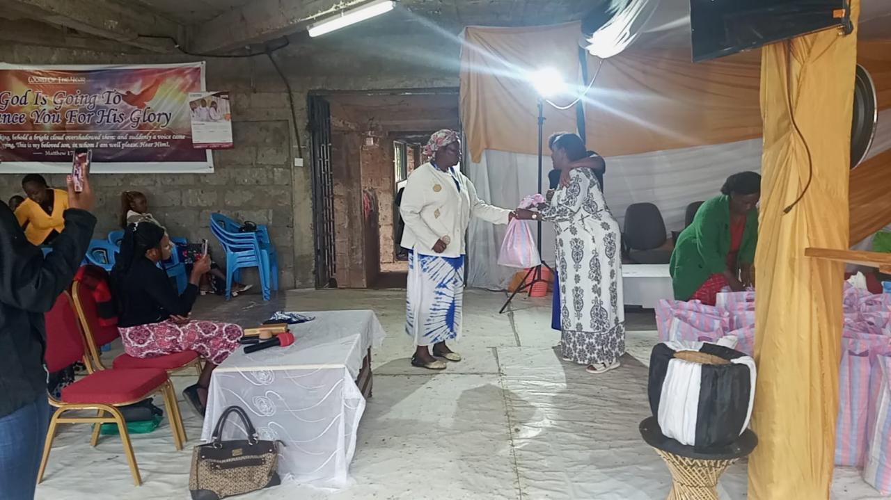 Here we shared Christmas cheer with needy families. Did distribution through the church